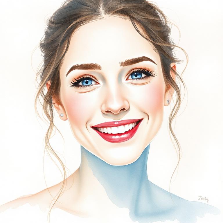 Watercolour painting example